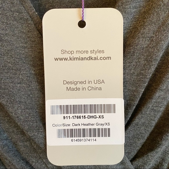 Kimi + Kai Maternity Babydoll Tunic Top Shirt (XS) - Picture 8 of 8